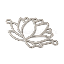 Покрытие стойки латунные филигранные подвески-соединители&nbsp;KKC-D001-06P