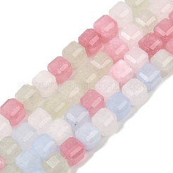 Бусины из натурального белого нефрита&nbsp;G-D343-A01-03