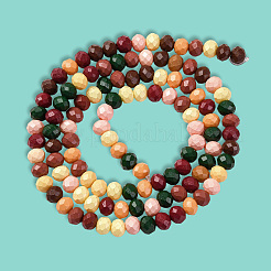 5 нити стеклянные бусины нити&nbsp;LAMP-PA0001-21B