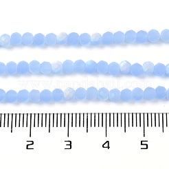 Chapelets de perles en verre imitation jade&nbsp;EGLA-A034-J3mm-MB03