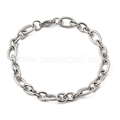 201 Figaro-Armbänder aus Edelstahl für Herren&nbsp;STAS-T077-13P