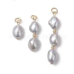 Подвески из натурального жемчуга и картофеля&nbsp;PALLOY-JF04903