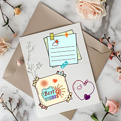 Штампы из ПВХ с цветами DIY-WH0582-0054