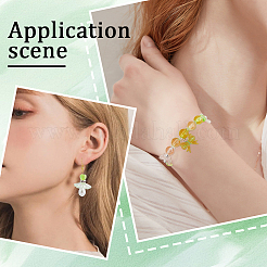 Прозрачные акриловые бусины смешанного стиля&nbsp;TACR-SC0001-27B