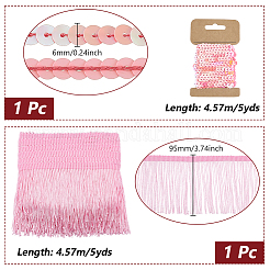 1 рулон кружевной ленты с блестками и пайетками&nbsp;OCOR-GA0002-33