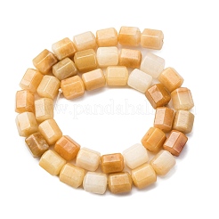 Природный Топаз нефрита бисер нитей G-R015-A02