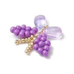 Подвески-бабочки из стеклянного бисера ручной работы&nbsp;PALLOY-MZ00685-02