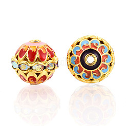 Латунь эмаль бисера KK-Q080-01D-G