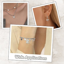 30 шт. 15 стиля подвески из нержавеющей стали 201&nbsp;STAS-CJ0003-18