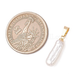 Барочные подвески из натурального жемчуга кеши&nbsp;PALLOY-JF05100