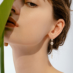 120 шт. 6-х цветные прозрачные стеклянные европейские бусины GLAA-DC0001-56