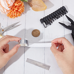 Самоклеящийся алюминиевый лист для теннисных ракеток утяжеленный AJEW-WH0258-873A