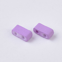 2 trous perles de rocaille de verre&nbsp;SEED-S023-31B-10