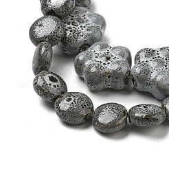 Фарфора ручной работы бисер нитей&nbsp;PORC-B002-19F