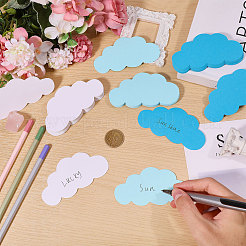 320 Stück leere Pinnwand in Wolkenform&nbsp;DIY-CA0008-29