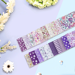 40 Stück Baumwollstoff mit Blumenmuster&nbsp;DIY-WH20031-112