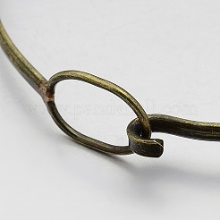 Латуни браслет делает&nbsp;BJEW-B133-01AB-NF