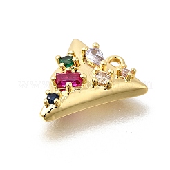 Латунные микро проложить кубического циркония подвески&nbsp;KK-U061-05G-01