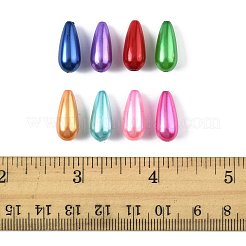 172 шт 102 г АБС пластик имитация жемчуга каплевидные бусины&nbsp;MACR-FS0002-24