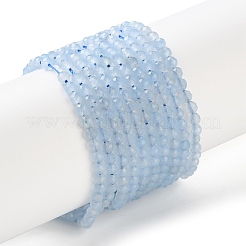 Natürliche weiße Jade perlen Stränge&nbsp;GG-CBAE031-A04-3mm-07