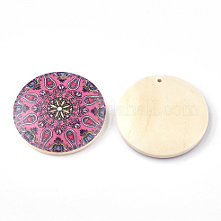 Печатные деревянные подвески WOOD-S045-034B