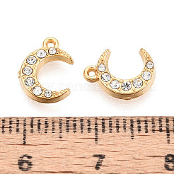 Подвески из нержавеющей стали 304 со стразами&nbsp;STAS-N110-44G