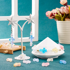 96 шт. 8-х видов градиентных прозрачных акриловых бусин&nbsp;OACR-TA0003-42