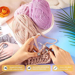 3 моток пряжи полиэстер 3 цветов&nbsp;DIY-MB0002-06C