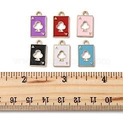 48шт 6 цвета подвеска из сплава&nbsp;ENAM-FS0002-61