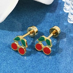 Вишневые беруши EJEW-H105-37G