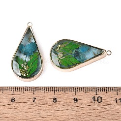 Pendentifs en résine époxy&nbsp;KK-Q082-01KCG-04
