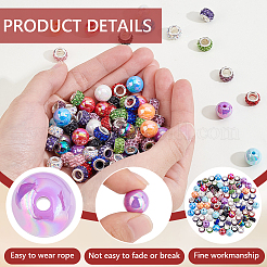 Kits de perles européennes en argile polymère&nbsp;DIY-PA0001-21