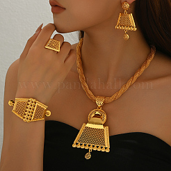 Комплекты из полых трапециевидных браслетов&nbsp;XQ7067