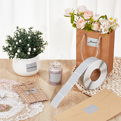 800 шт. прямоугольные бумажные термопечатные этикетки-наклейки&nbsp;AJEW-WH0777-003A