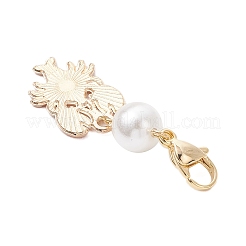 9 шт. 9 стиля подвесных украшений в виде морских животных из сплава эмали&nbsp;HJEW-JM03907