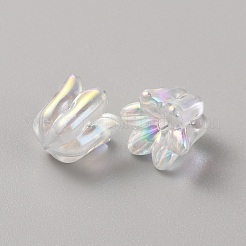 Прозрачные акриловые бусины&nbsp;TACR-CJC0004-04F