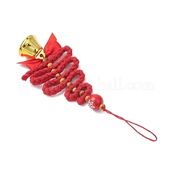 Weihnachtsbaum Polyester Anhänger Dekoration&nbsp;HJEW-JM04433-01