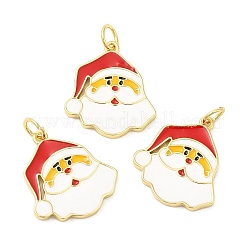 Рождественская стойка с латунными эмалированными подвесками KK-D037-03C-G