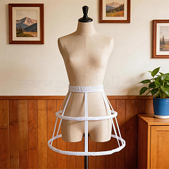 Sottoveste in poliestere e acciaio a 2 cerchio&nbsp;DIY-WH20032-152B