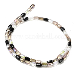 Стеклянные бусины с гальваническим покрытием &nbsp;EGLA-P068-01A-02