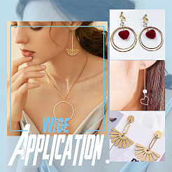 Набор для самостоятельного изготовления висячих сережек-вееров&nbsp;DIY-BC0009-84