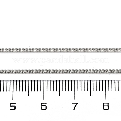 1 мм латунные цепочки с покрытием панциря для женщин и мужчин&nbsp;MAK-L044-26P