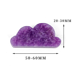 Украшения из натурального лепидолита&nbsp;LS-G-PW0004-04