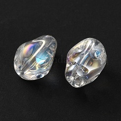 Гальванические стеклянные бусины&nbsp;EGLA-D301-001A