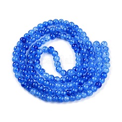 Стеклянные бусины DGLA-S115-6mm-YS14