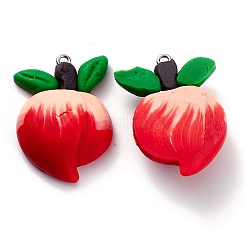 Полимерной глины ручной работы подвески CLAY-XCP0001-02