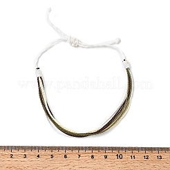 Регулируемые плетеные браслеты из синтетического волокна и плюшевого шнура&nbsp;AK4281-12