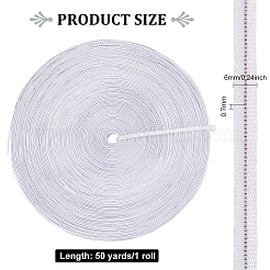 Латунные косточки с покрытием из полиэстера для свадебного платья FIND-WH0128-82
