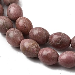 Природные родонит бисер нитей G-K362-I05-02