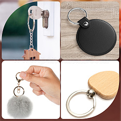 Застежки для брелоков из хирургической нержавеющей стали 316&nbsp;STAS-BBC0005-81A